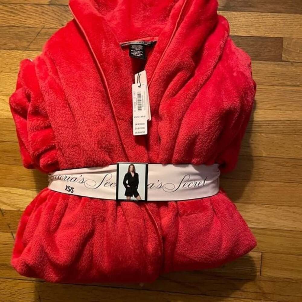 Logo Short Cozy Robe - Picture 3 of 4